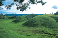 Los procesos erosivos han modelado un relieve en forma de medias naranjas, caracterstico del altiplano de Santa Rosa de Osos.