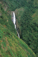 Salto de Bordones cerca del municipio de Isnos en el departamento del Huila.