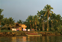 Habitacin tpica de la zona rural costera de Tumaco