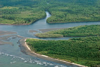 Delta y estuario del ro Patianga.