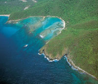 Baha Cinto en el Parque Nacional Natural Tayrona, Sierra Nevada de Santa Marta.