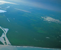 Delta del ro Atrato en baha Colombia, dentro del golfo de Urab.