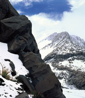 Ambiente paramuno periglaciar caracterizado por los fuertes cambios climticos; estas fluctuaciones fueron ms intensas en el pasado.