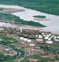 En Barrancabermeja se encuentra la refinera ms importante del pas.