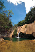 Cascada Chicalá en Payandé, Tolima, una de las más visitadas del departamento.